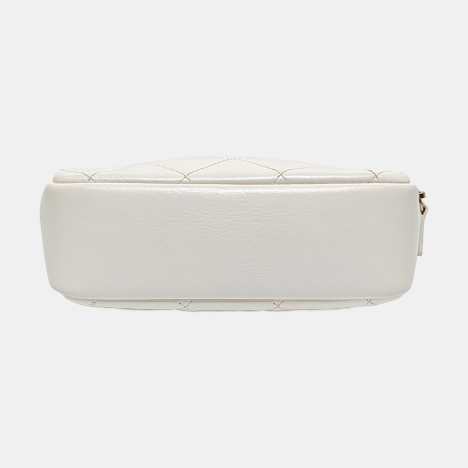 Quilted Lambskin White