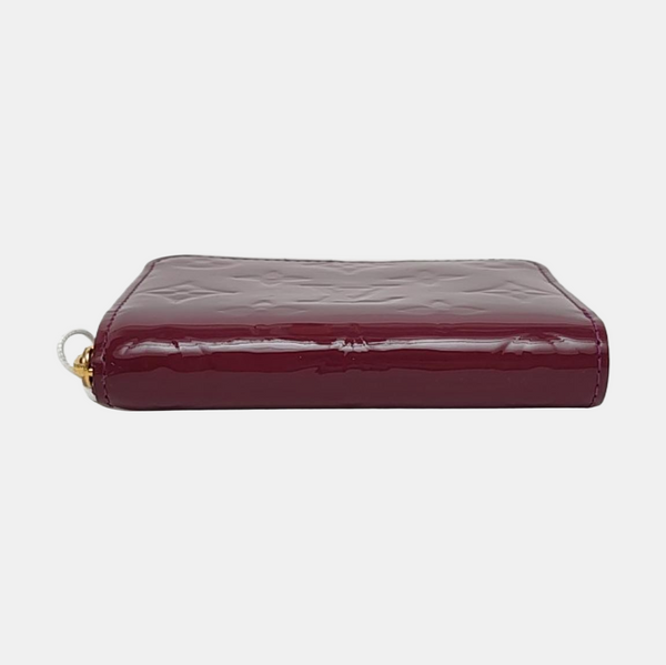 ZIPPY Monogram Patent Leather Red Wallet