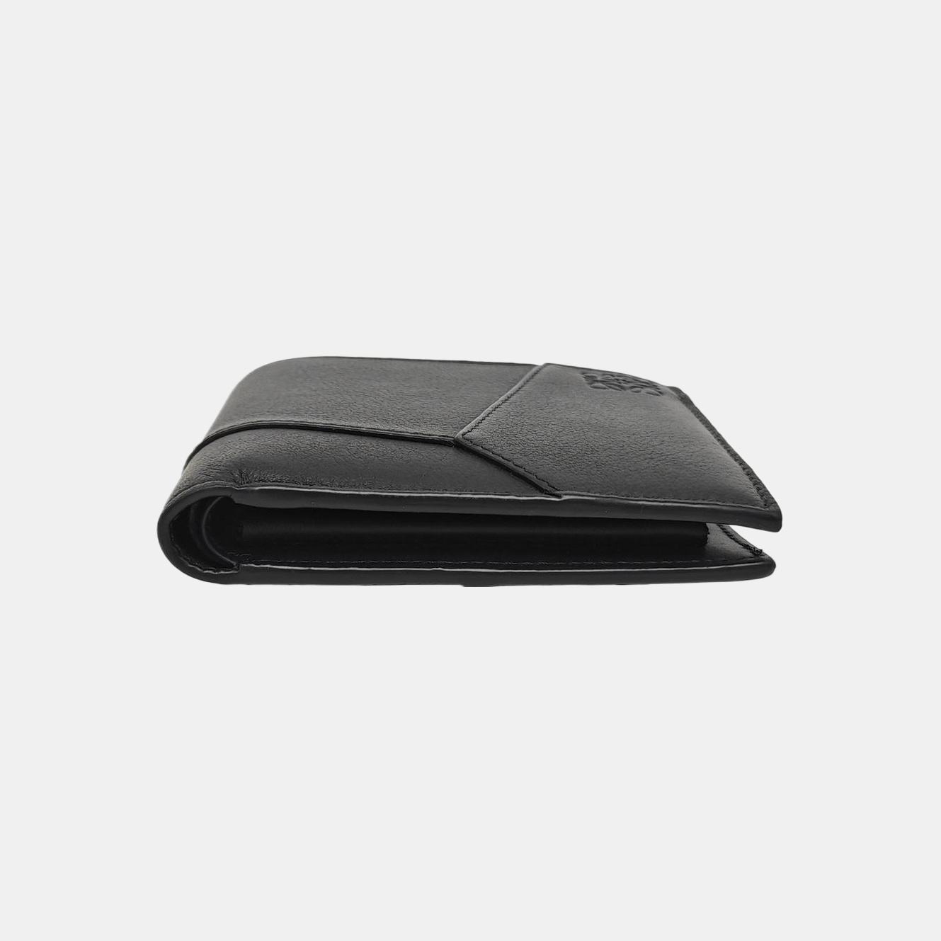 Puzzle Calfskin Black Wallet