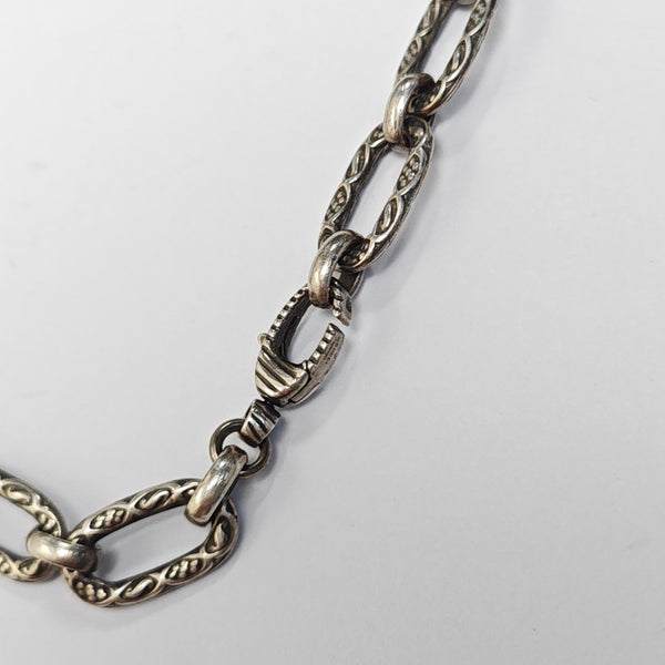 Interlocking G 925 Sterling Silver Necklace