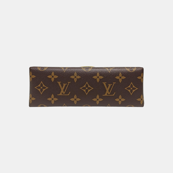 LOCKY BB Monogram Coated Canvas Brown