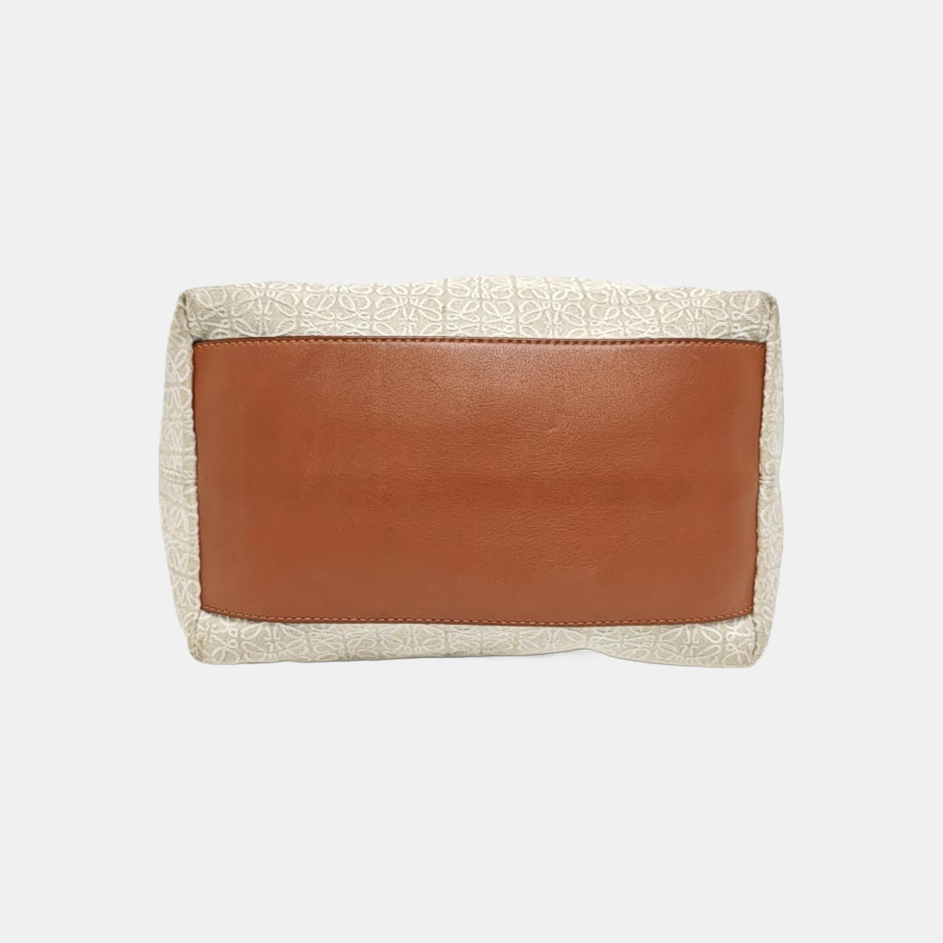 Cubi Monogram Canvas Beige