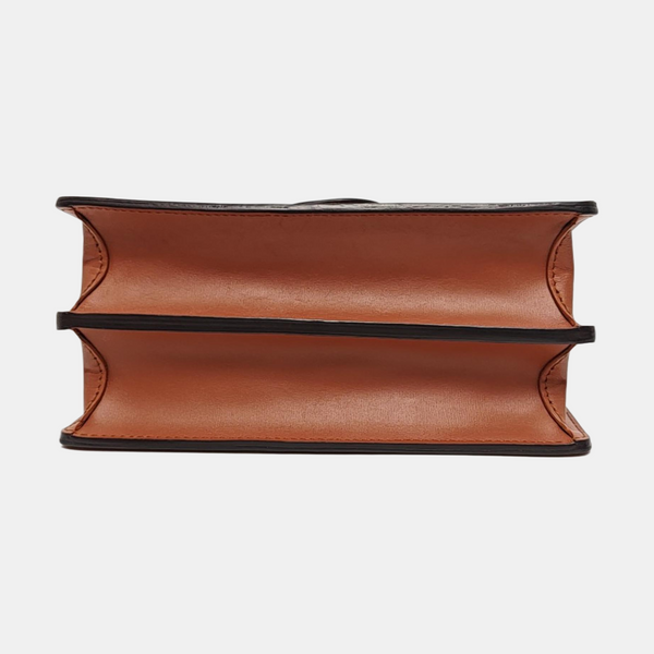 DAUPHINE MM Monogram Coated Canvas Brown