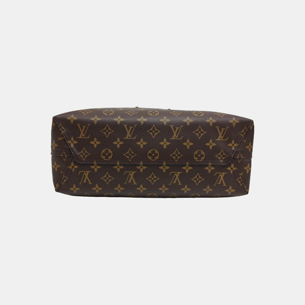ATLANTIS Monogram Coated Canvas Brown