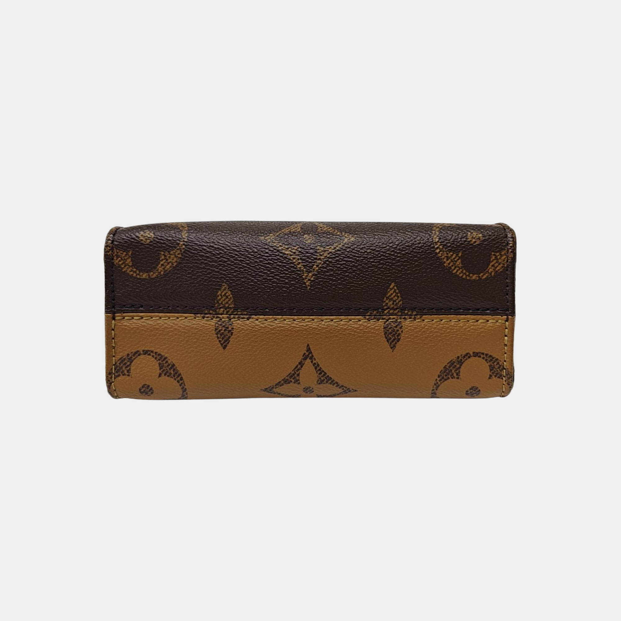ONTHEGO BB Monogram Coated Canvas Brown