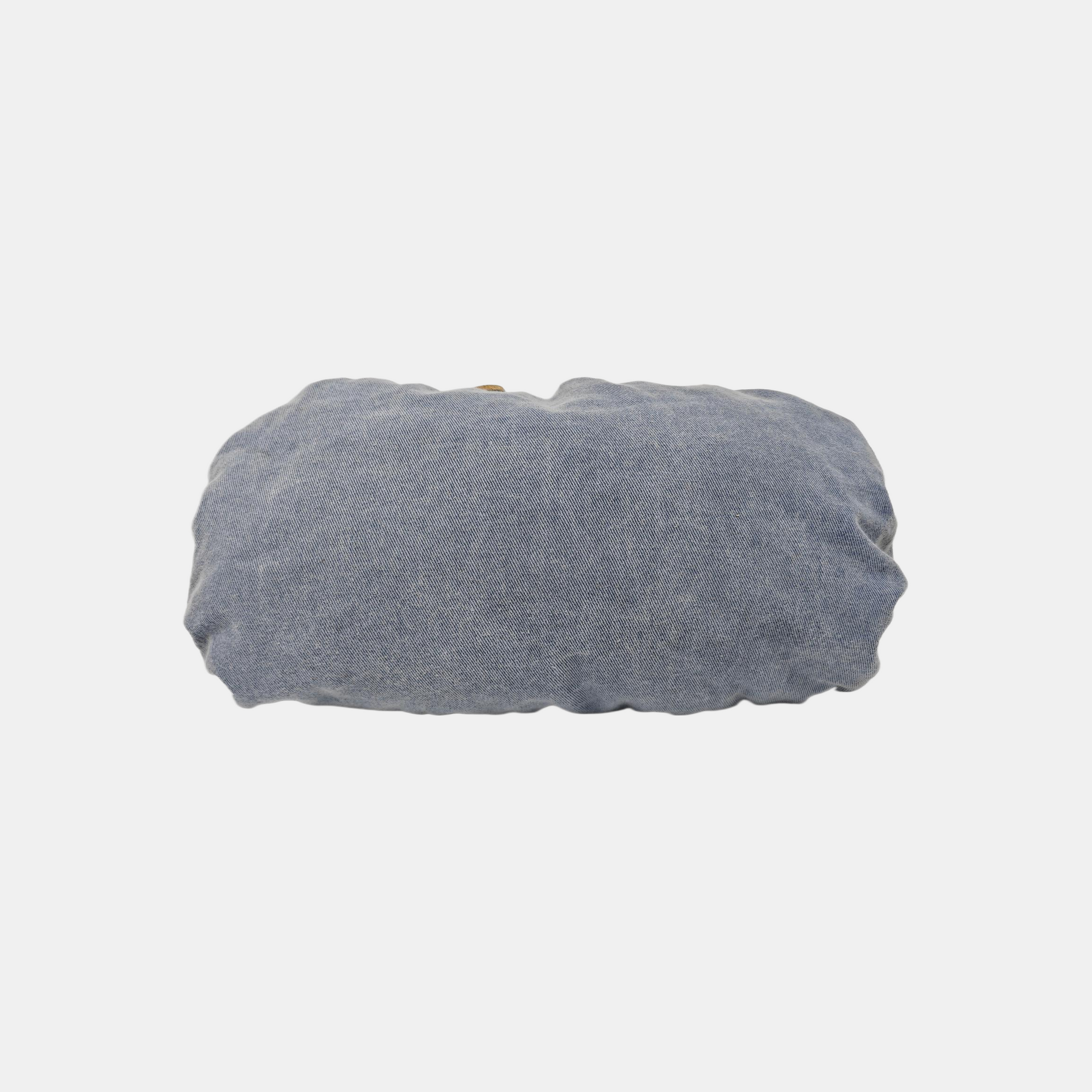 Denim Top Handle Bag Blue