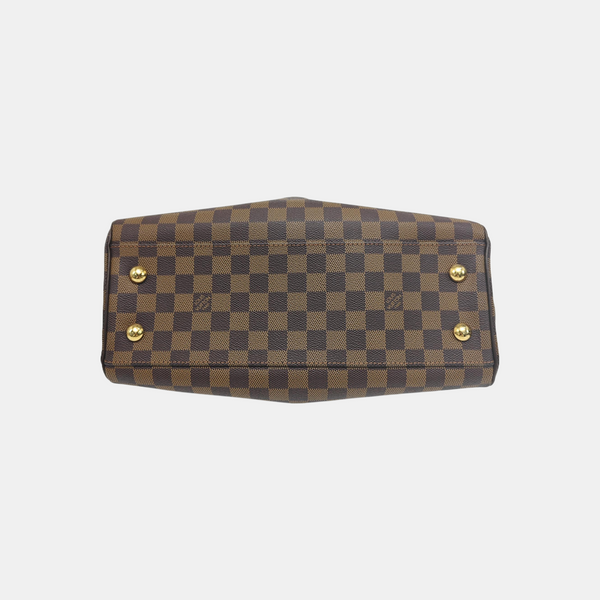 TREVI PM Damier Ebene Coated Canvas Brown