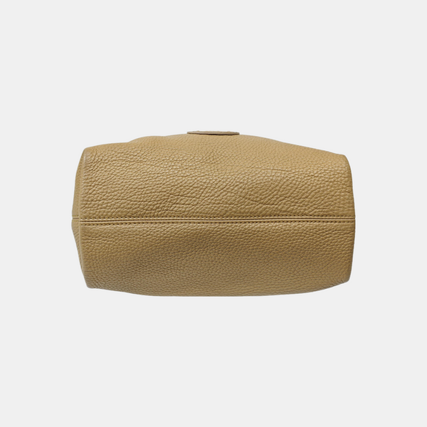 Calfskin Top Handle Bag Multicolor