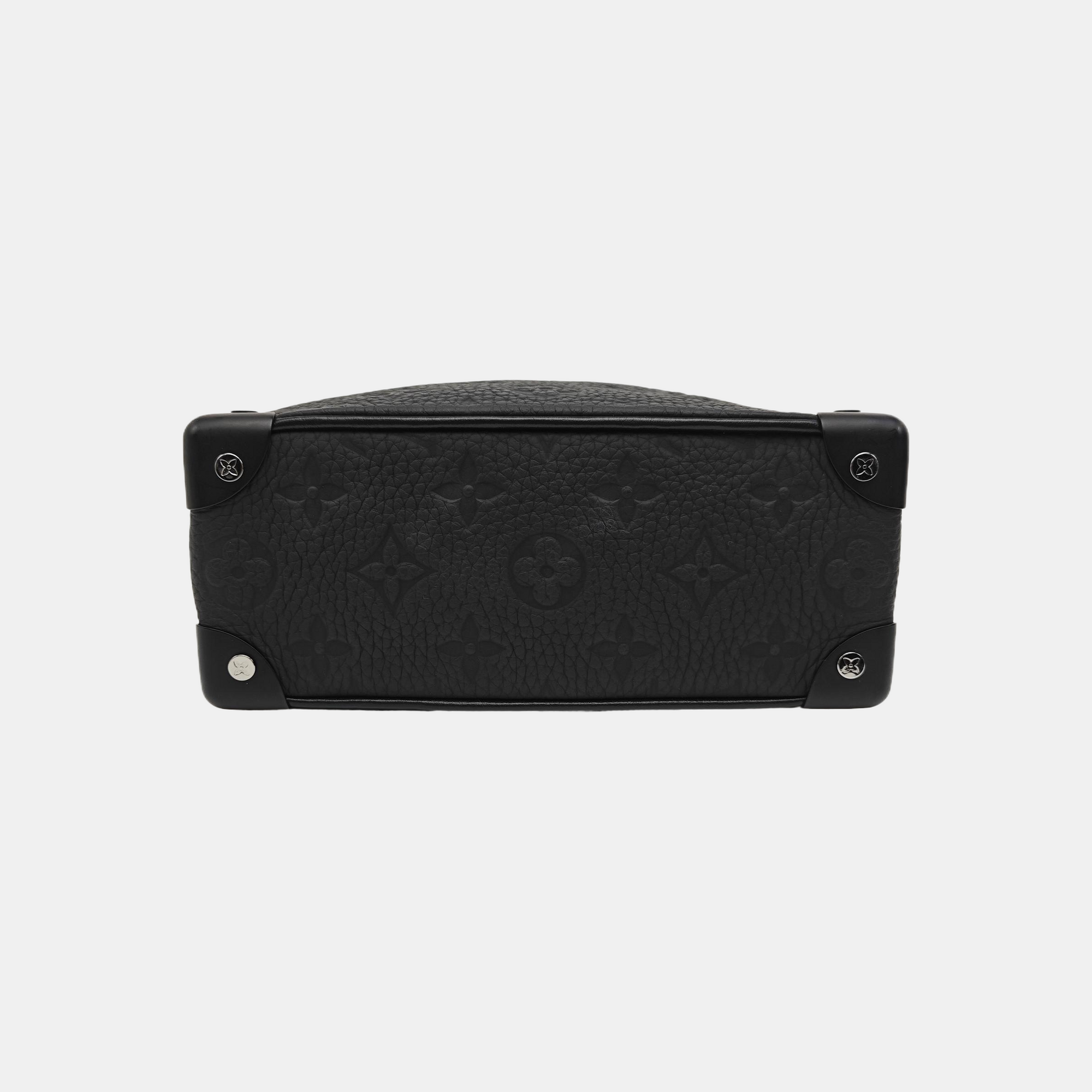 SOFT TRUNK Mini Monogram Calfskin Black