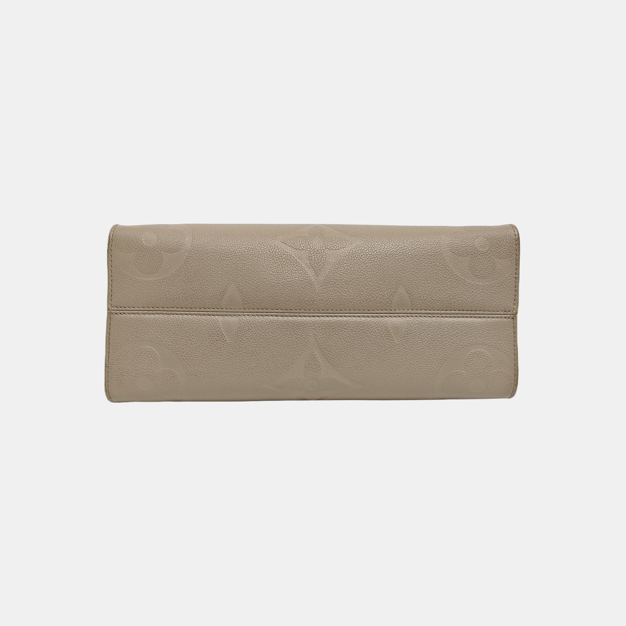 ONTHEGO MM Monogram Calfskin Gray