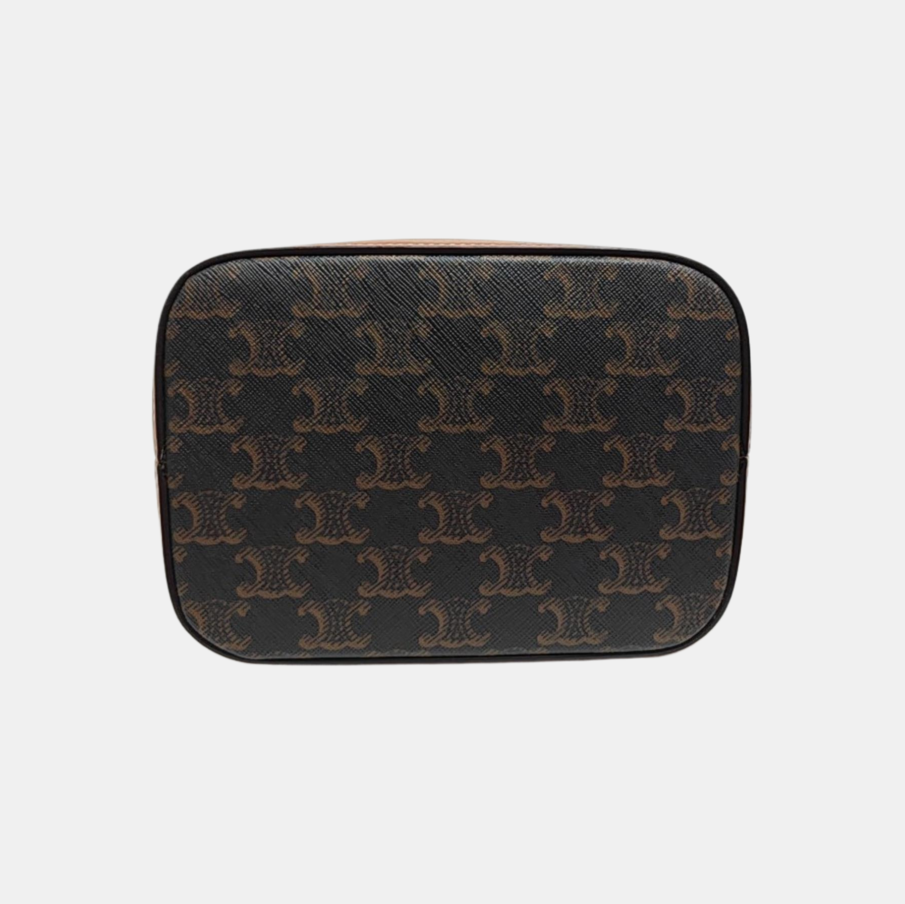 TRIOMPHE CANVAS Small Coated Canvas Brown