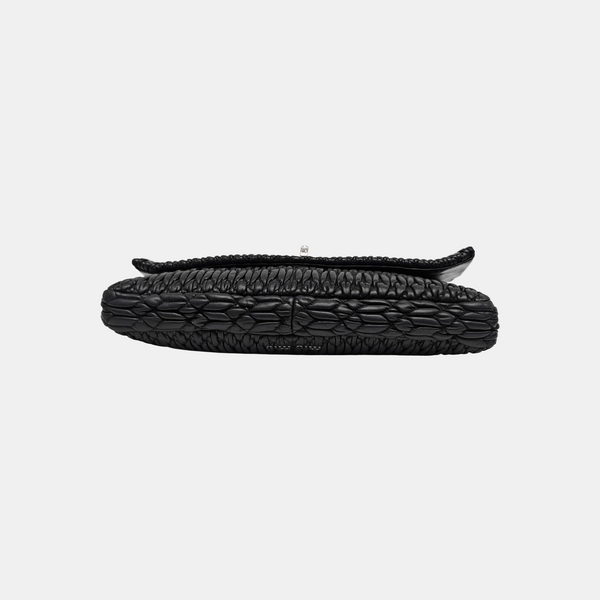 Crystal Lambskin Black