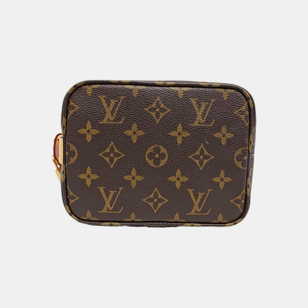 ALL IN Monogram Coated Canvas Brown