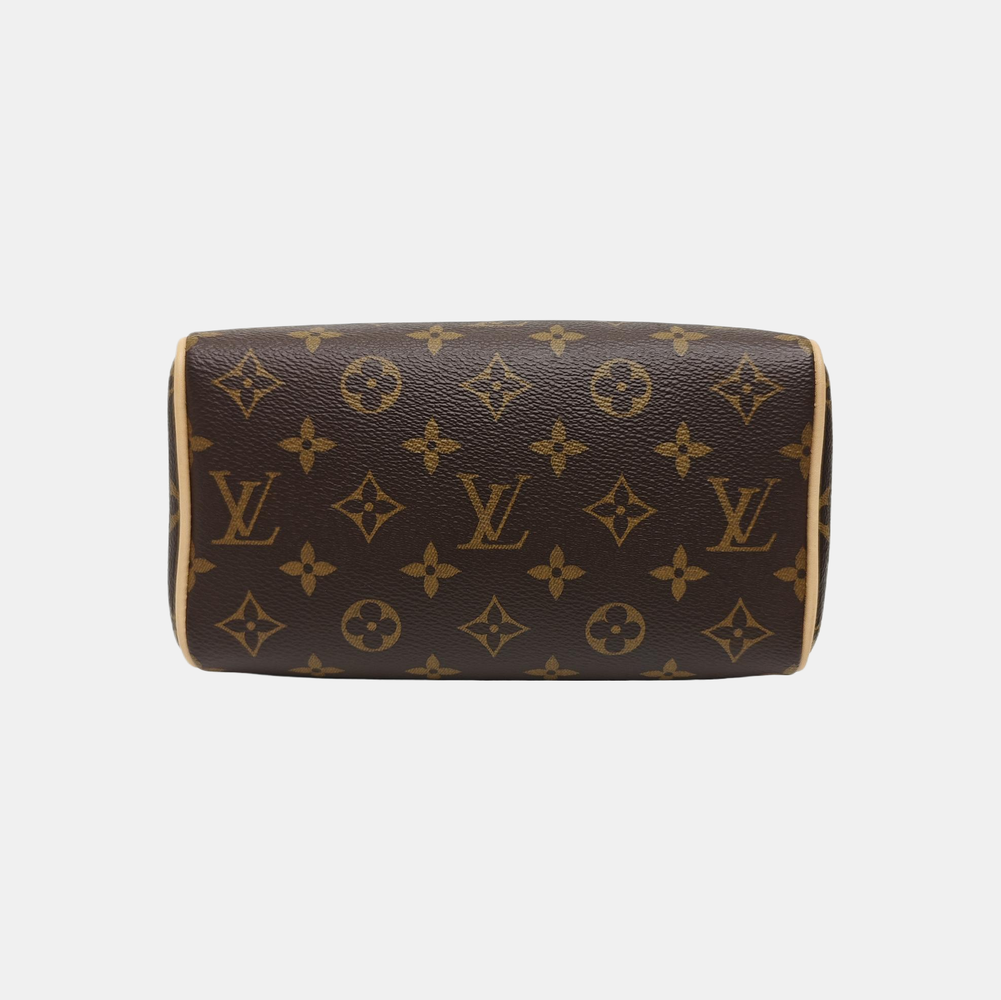 SPEEDY 20 Monogram Coated Canvas Brown