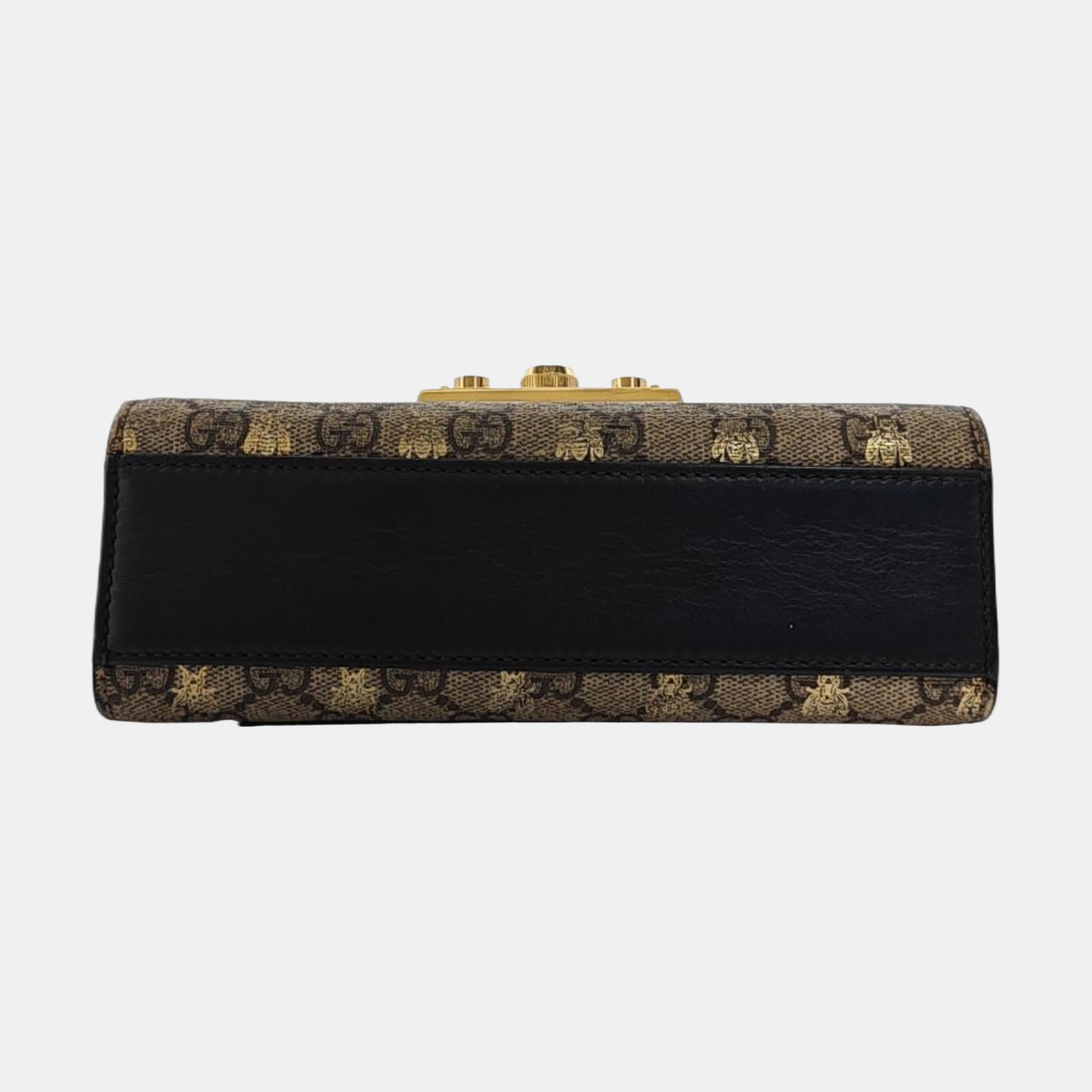 Authenticated pre-owned  Padlock Small Monogram Coated Canvas Beige - Crossbody Bag at Looply