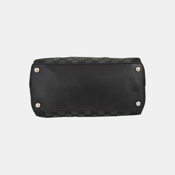 Monogram Canvas Top Handle Bag Green