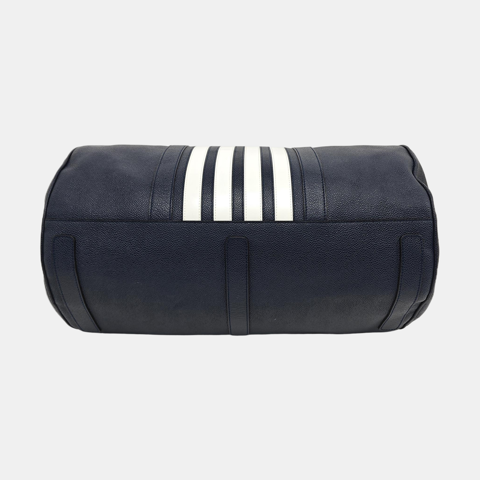 Calfskin Top Handle Bag Blue