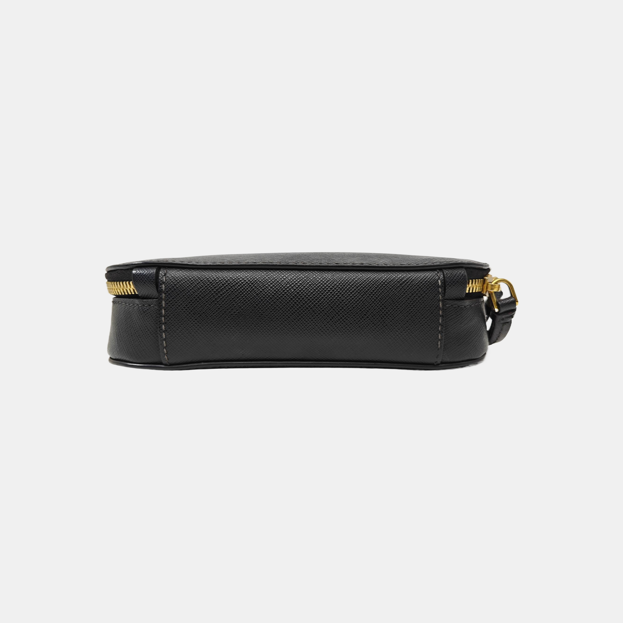 Calfskin Shoulder Bag Black