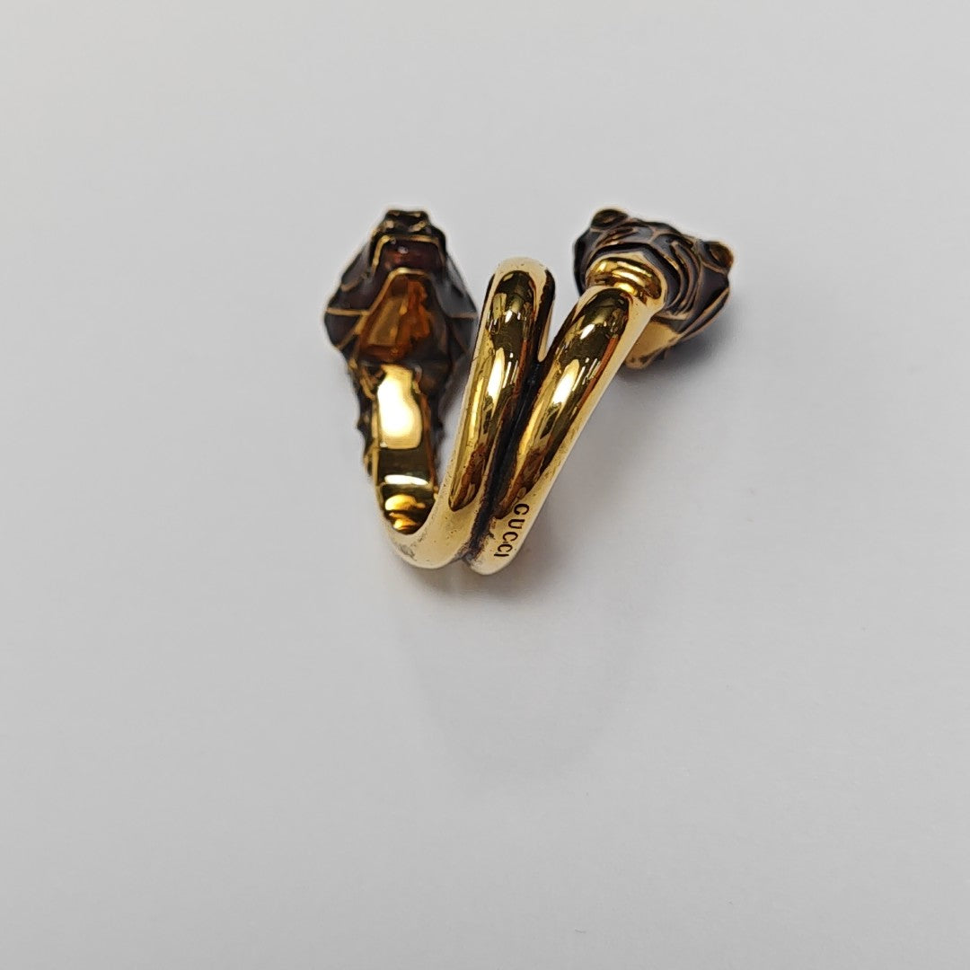 Le Marché Des Merveilles Metal Gold Ring EU 49