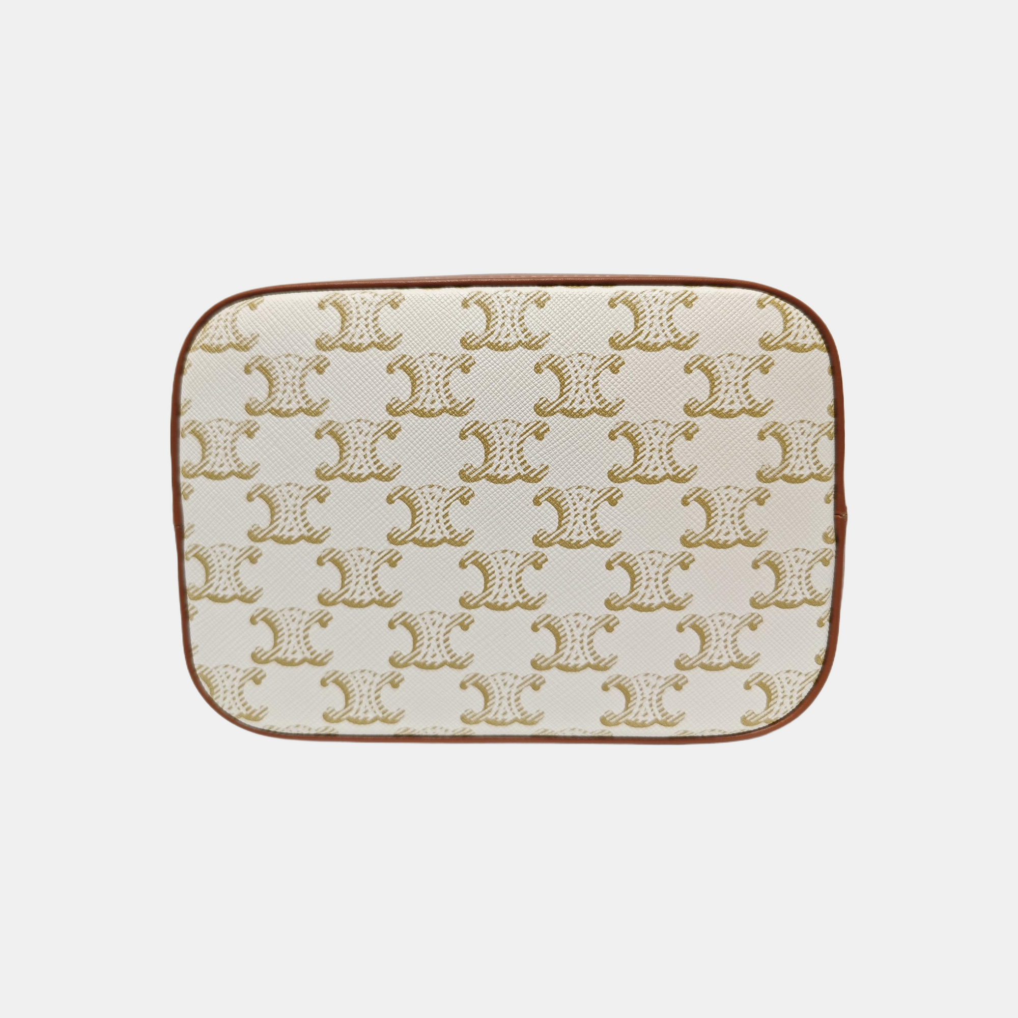TRIOMPHE CANVAS Small Coated Canvas Beige