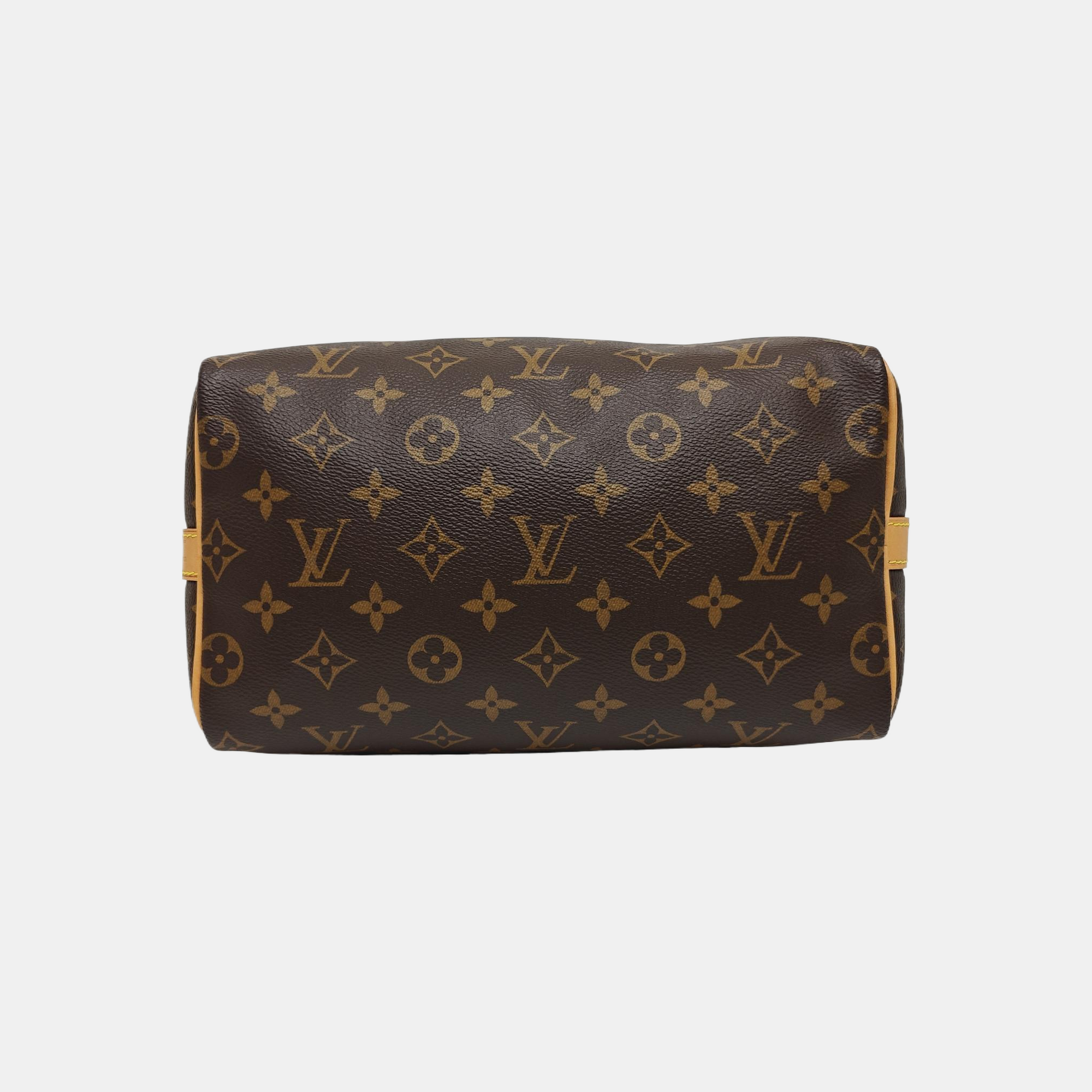 SPEEDY 25 Monogram Coated Canvas Brown
