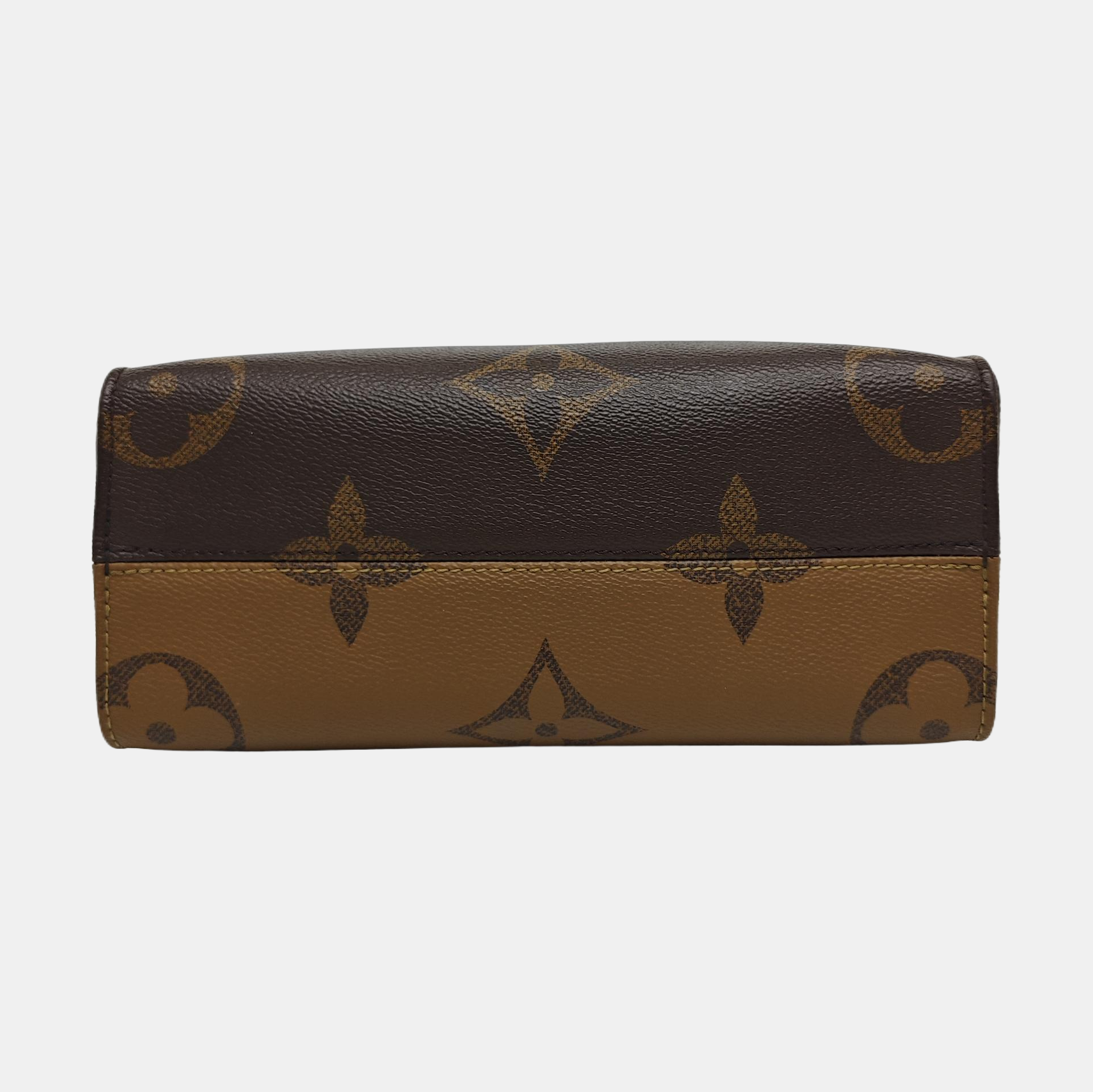 ONTHEGO PM Monogram Coated Canvas Brown