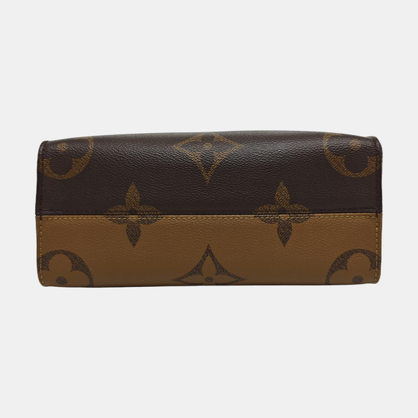 ONTHEGO PM Monogram Coated Canvas Brown