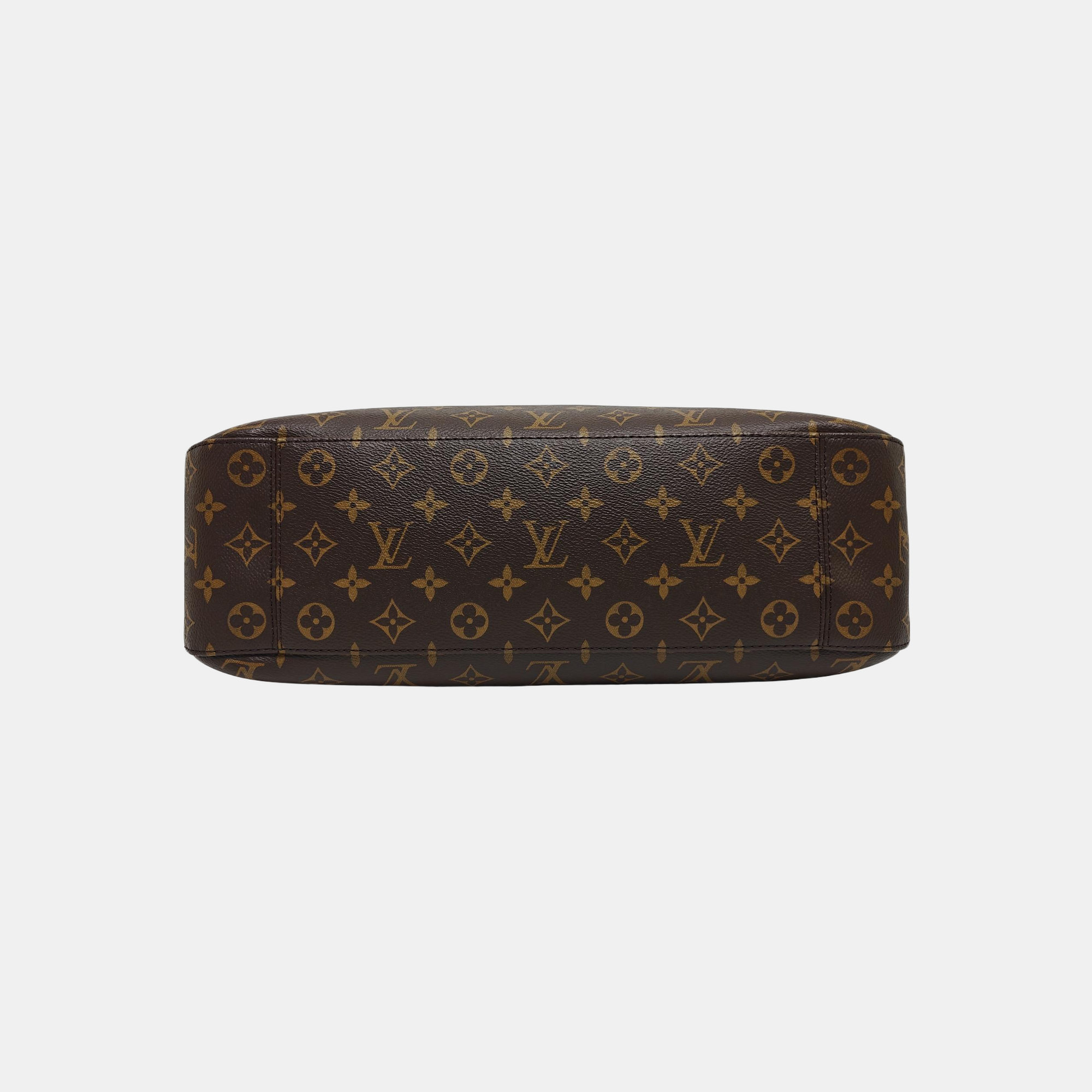 SLOUCHY MM Monogram Coated Canvas Brown
