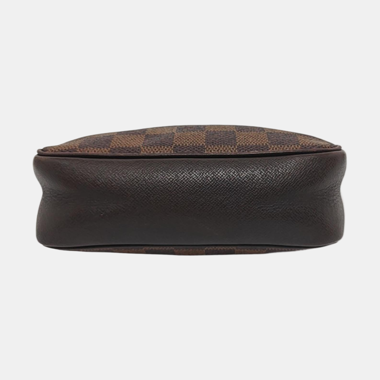 TROUSSE MAKE UP Damier Ebene Coated Canvas Brown