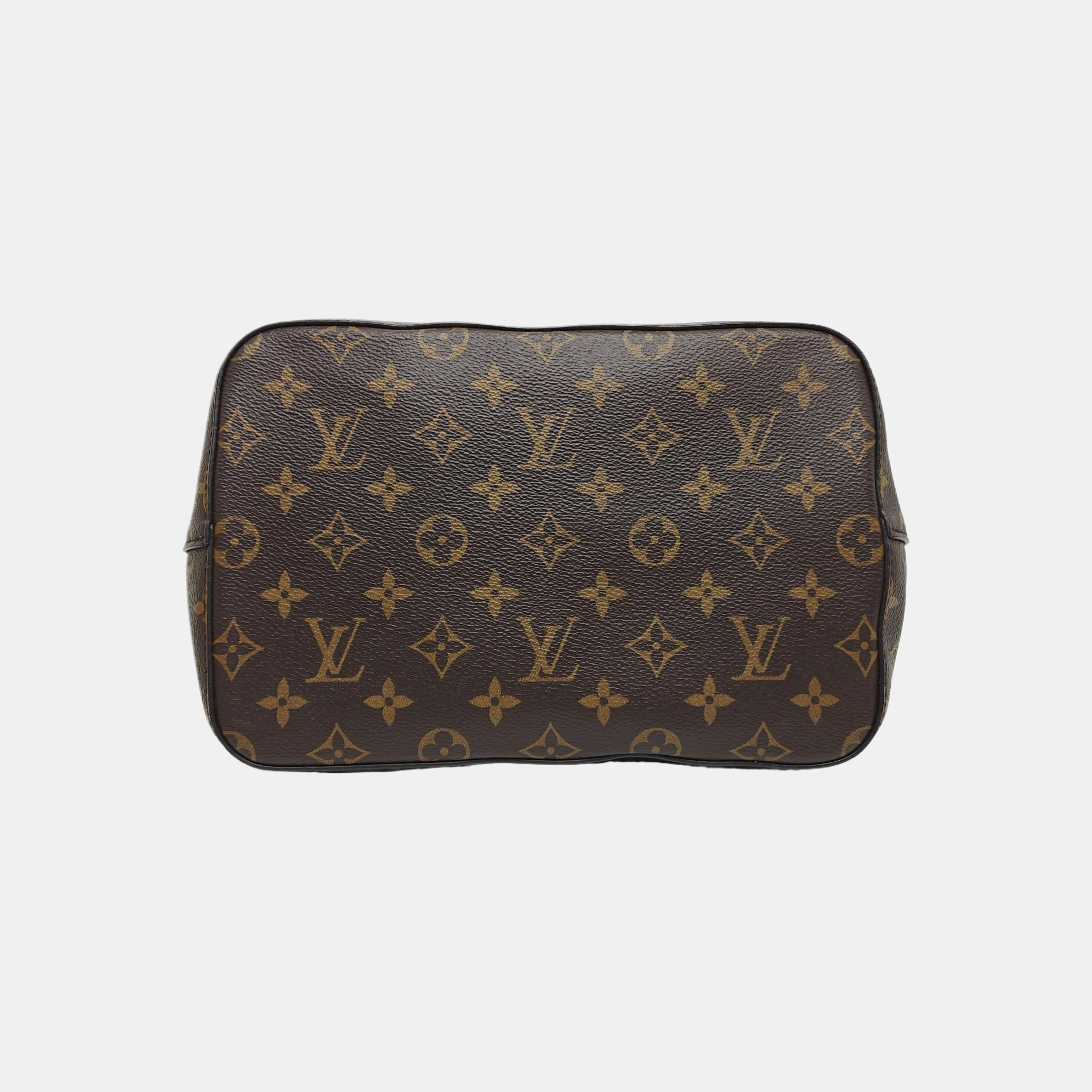 NÉONOÉ MM Monogram Coated Canvas Brown