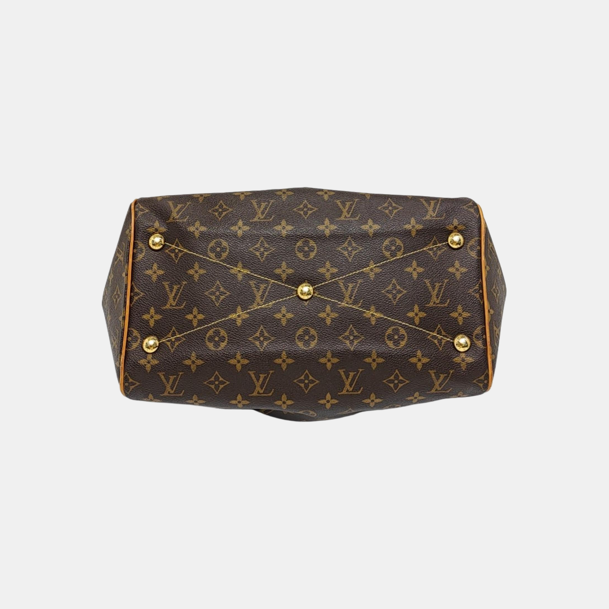 TIVOLI GM Monogram Coated Canvas Brown