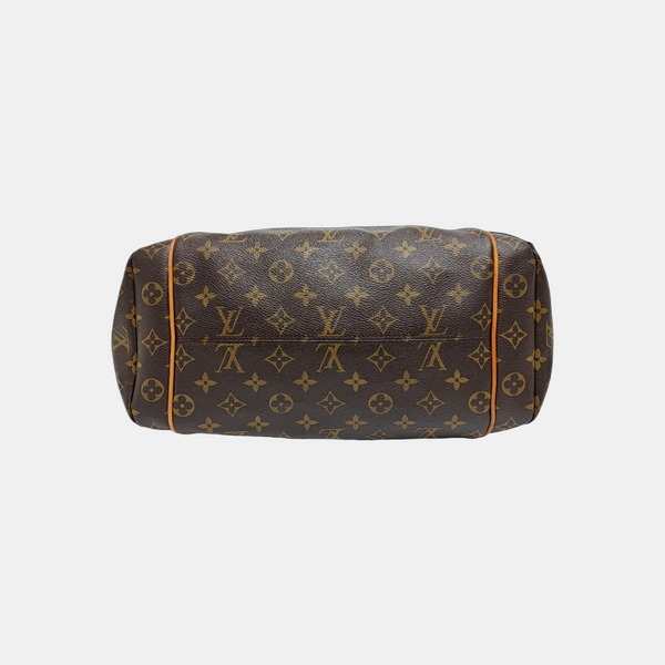 TOTALLY MM Monogram Coated Canvas Brown