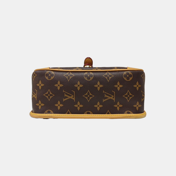 DIANE Monogram Coated Canvas Brown