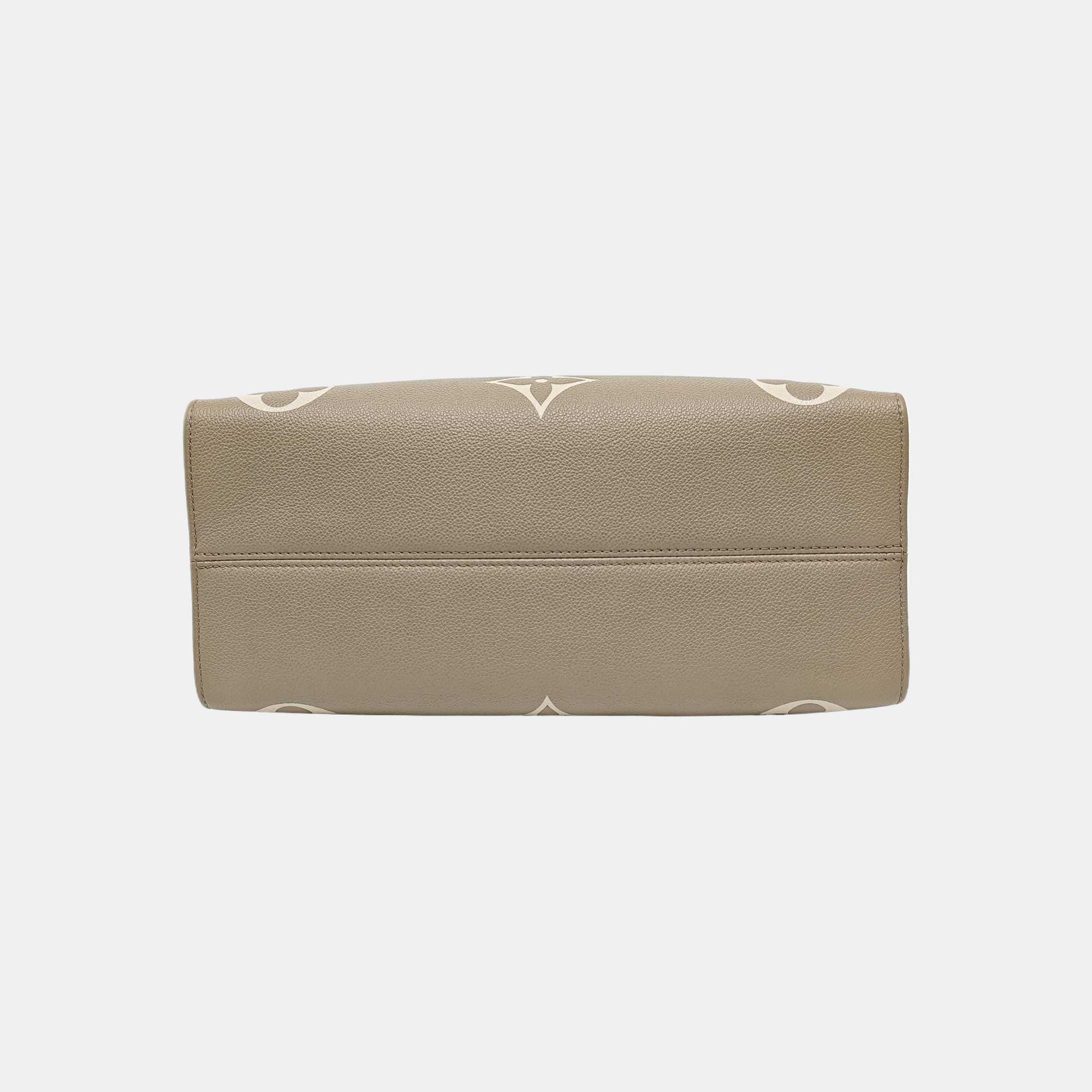 ONTHEGO MM Monogram Calfskin Gray
