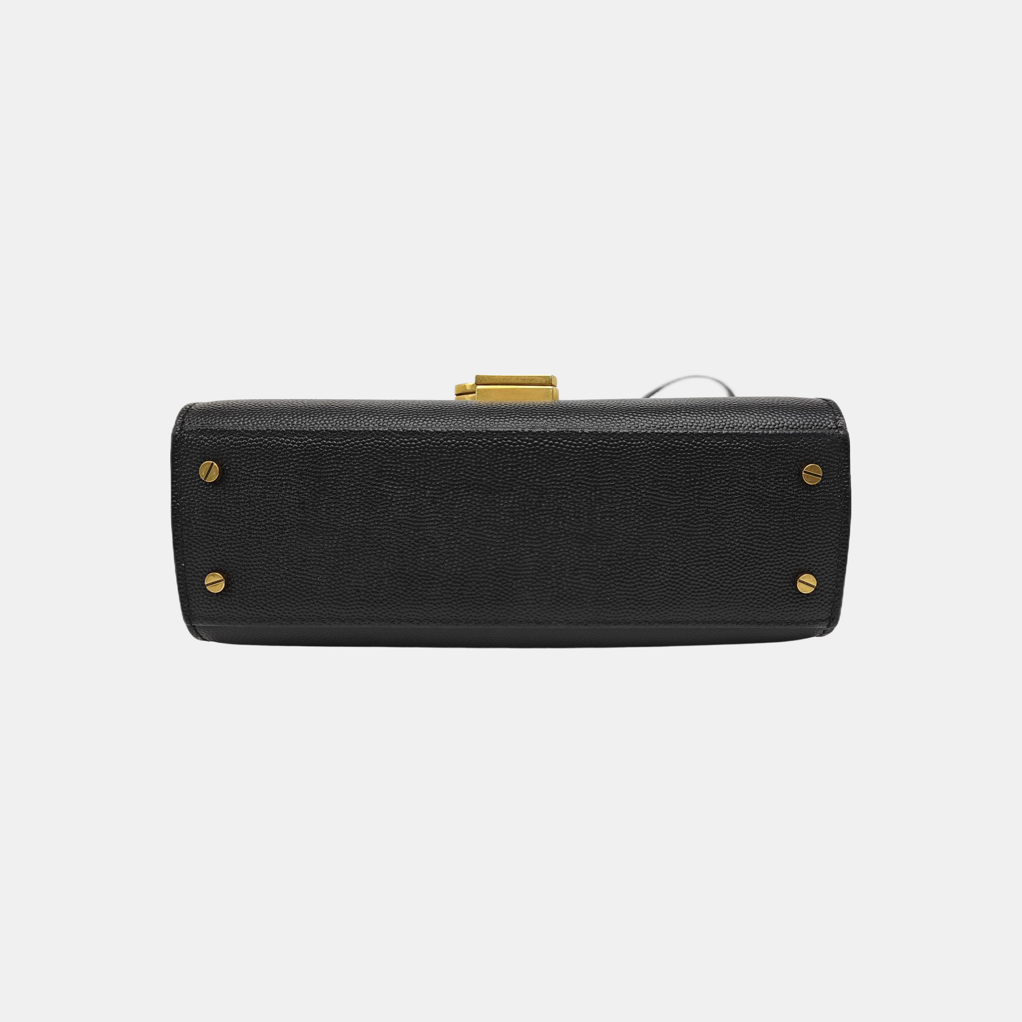 CASSANDRA Mini Calfskin Black