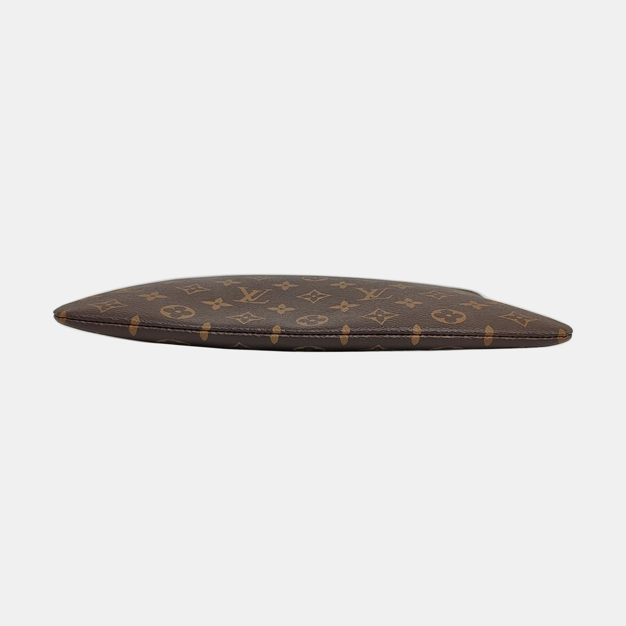 DAILY Monogram Coated Canvas Brown