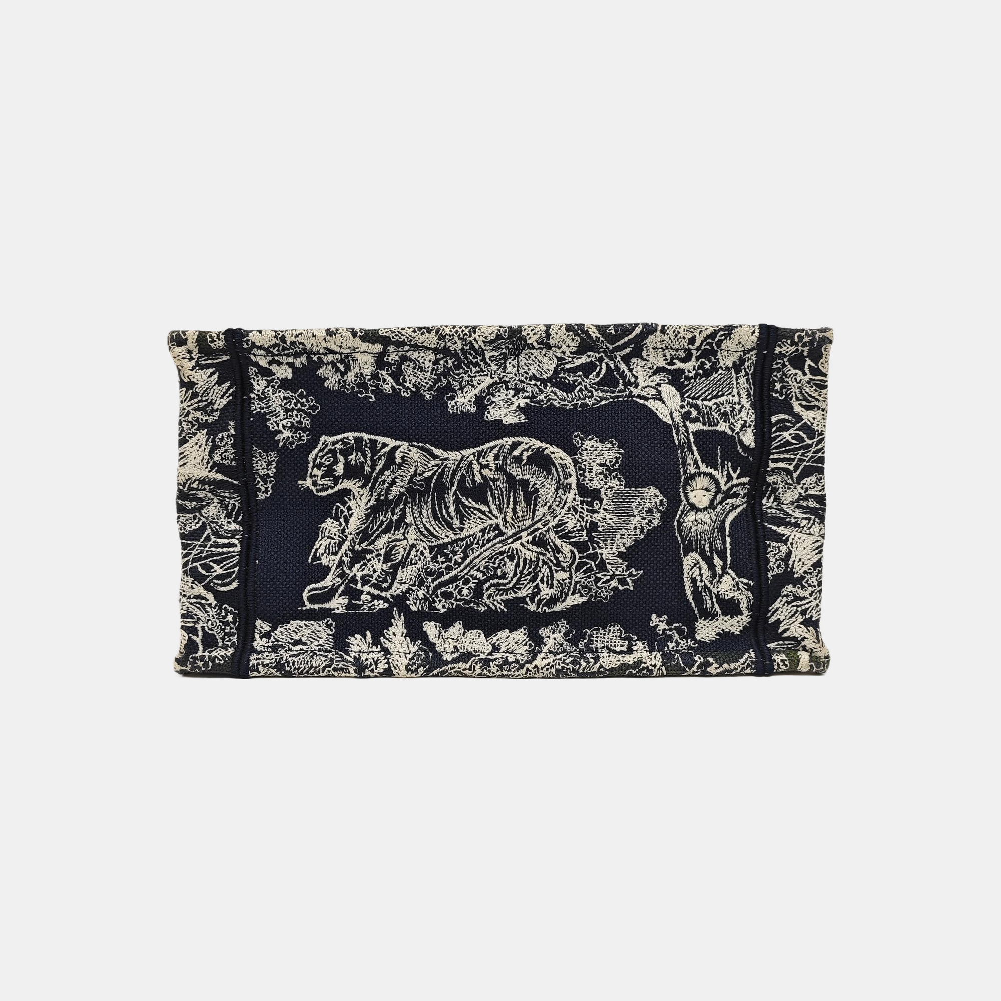 Book Tote Small Canvas Blue