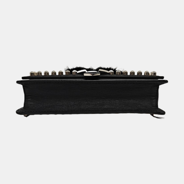 Authenticated pre-owned  Karlito Calfskin Black - Shoulder Bag at Looply