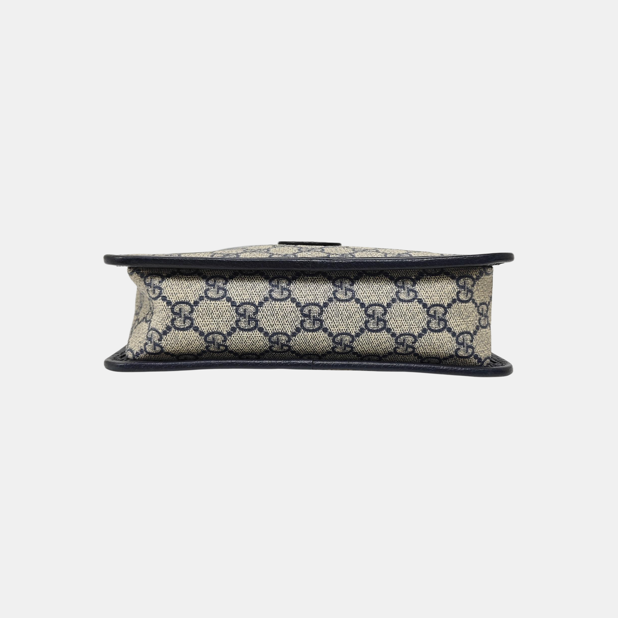 GG Supreme Mini Monogram Coated Canvas Beige