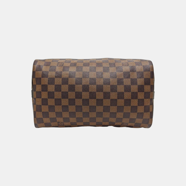 SPEEDY 30 Damier Ebene Coated Canvas Brown