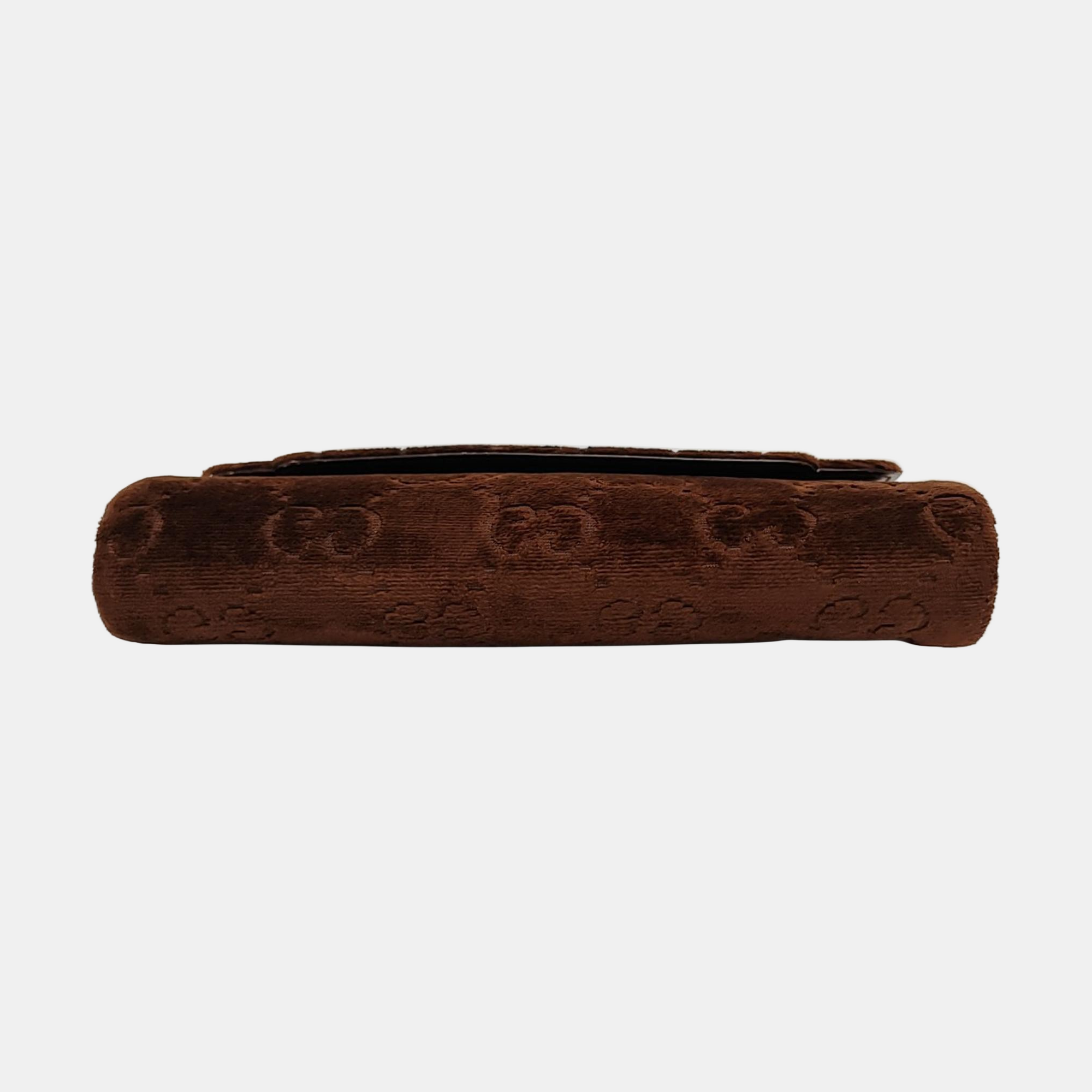 Monogram Velvet Brown