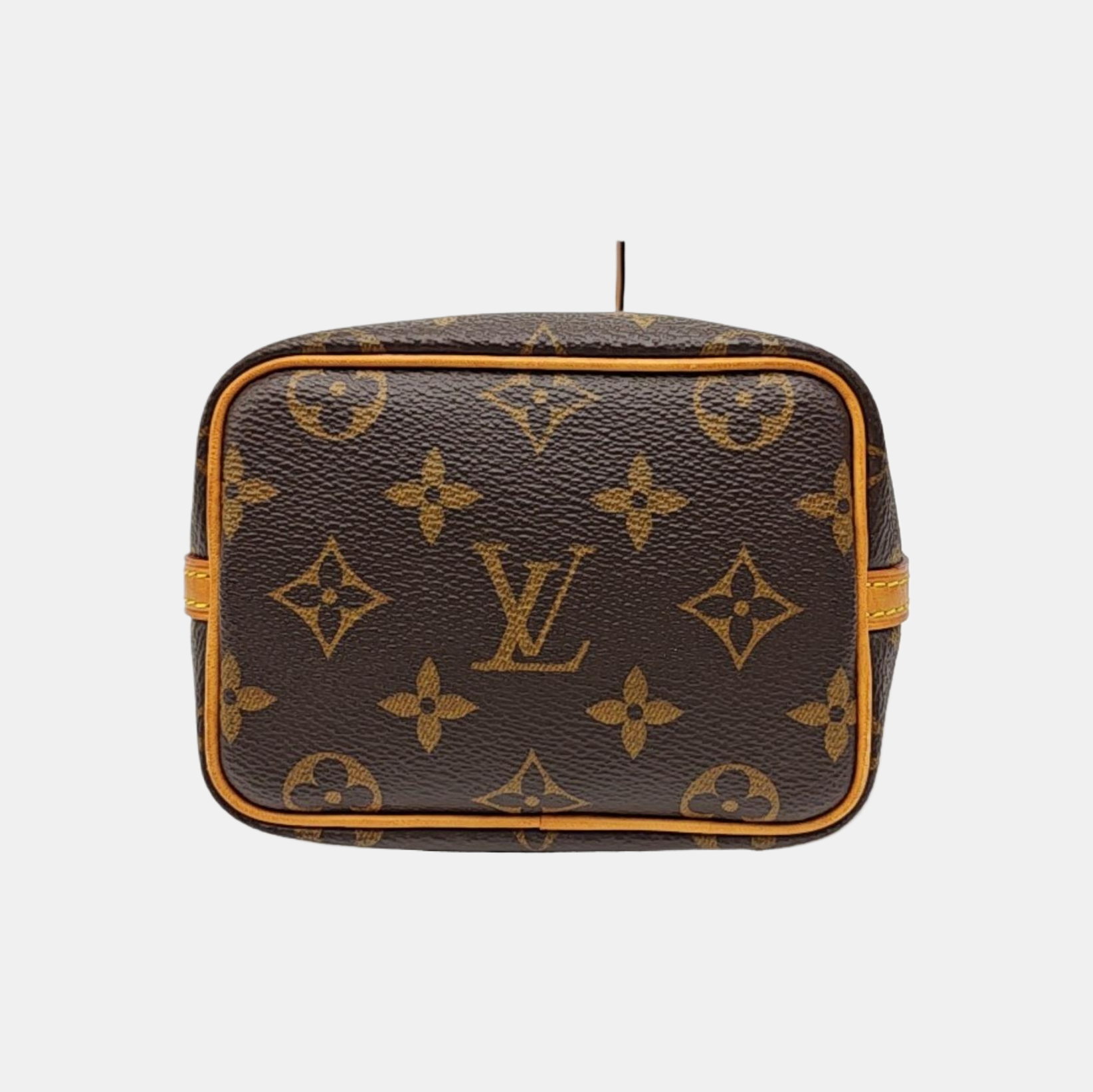 NÉONOÉ Nano Monogram Coated Canvas Brown