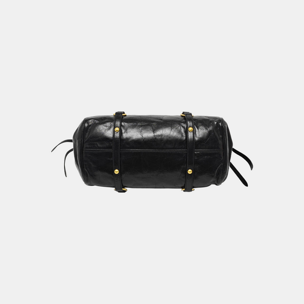 Calfskin Shoulder Bag Black