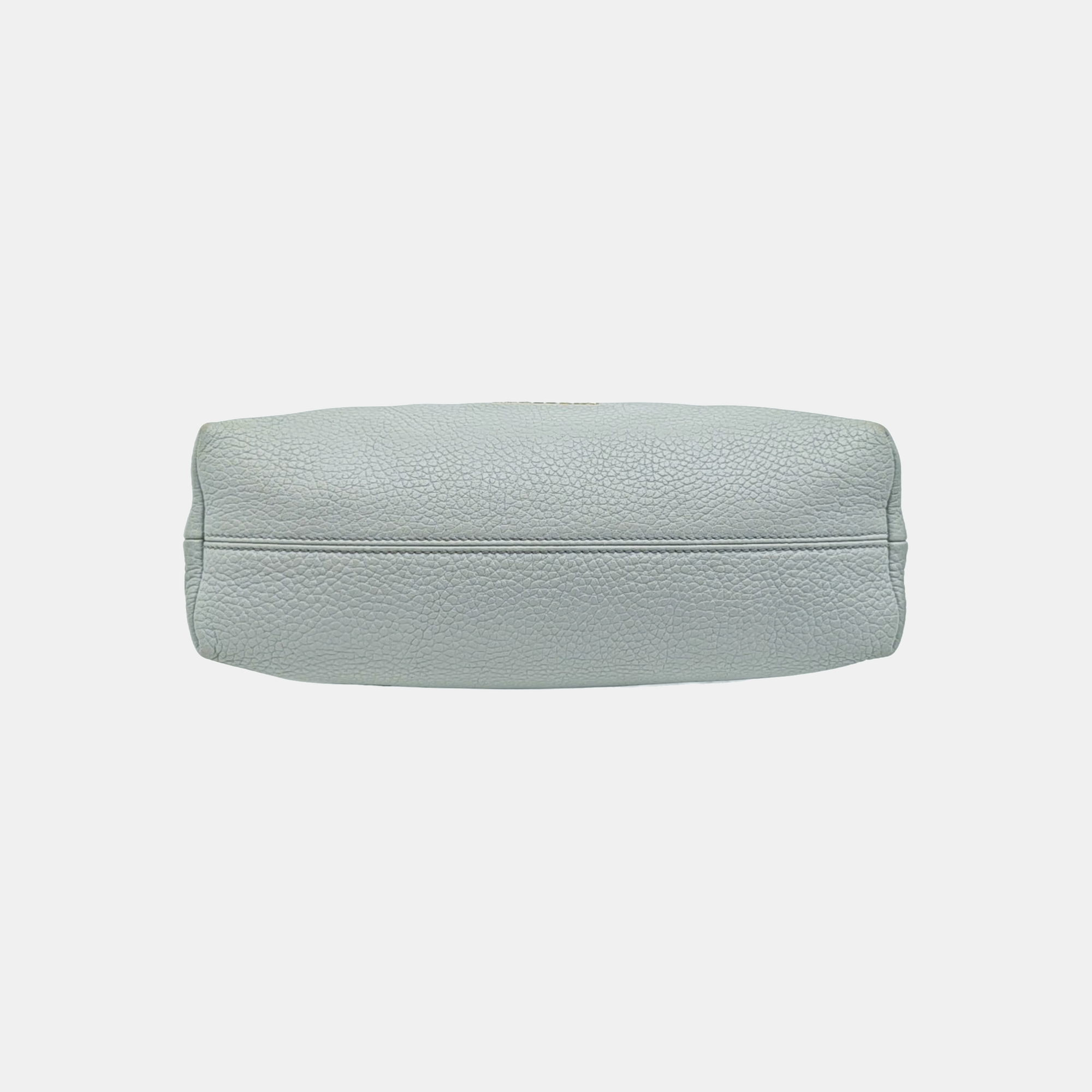 Calfskin Shoulder Bag Blue