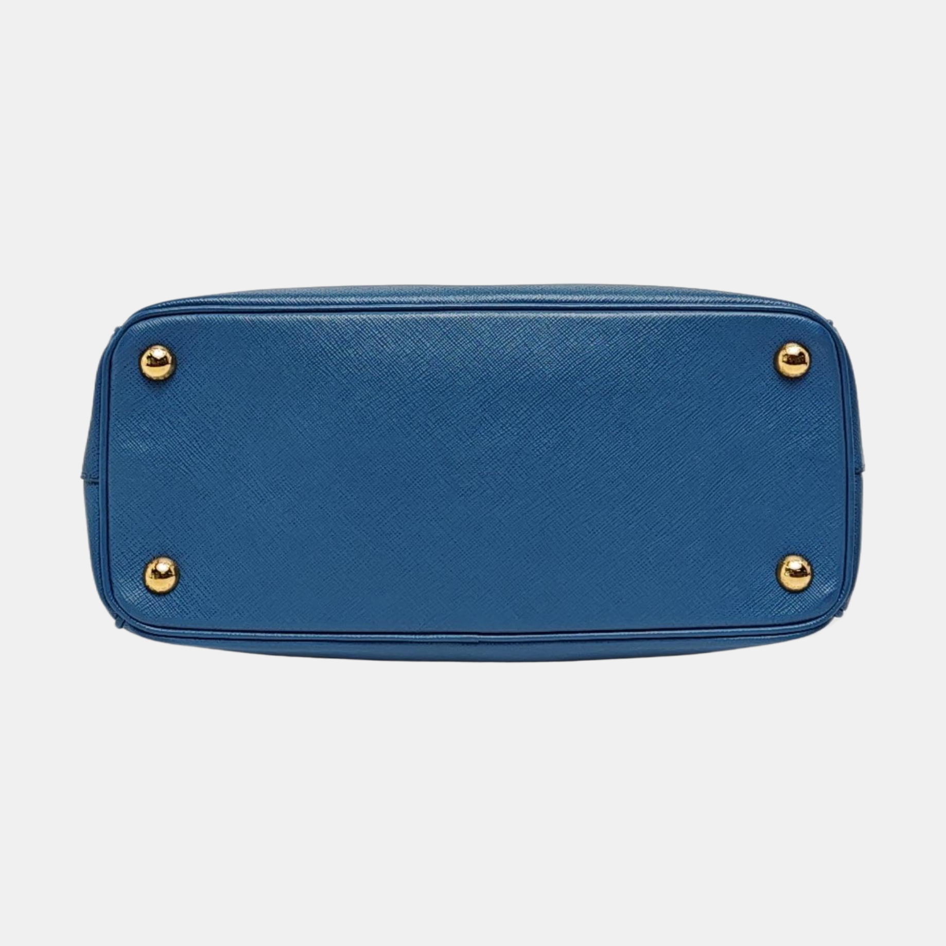 Authenticated pre-owned  Galleria Saffiano Calfskin Blue - Shoulder Bag at Looply