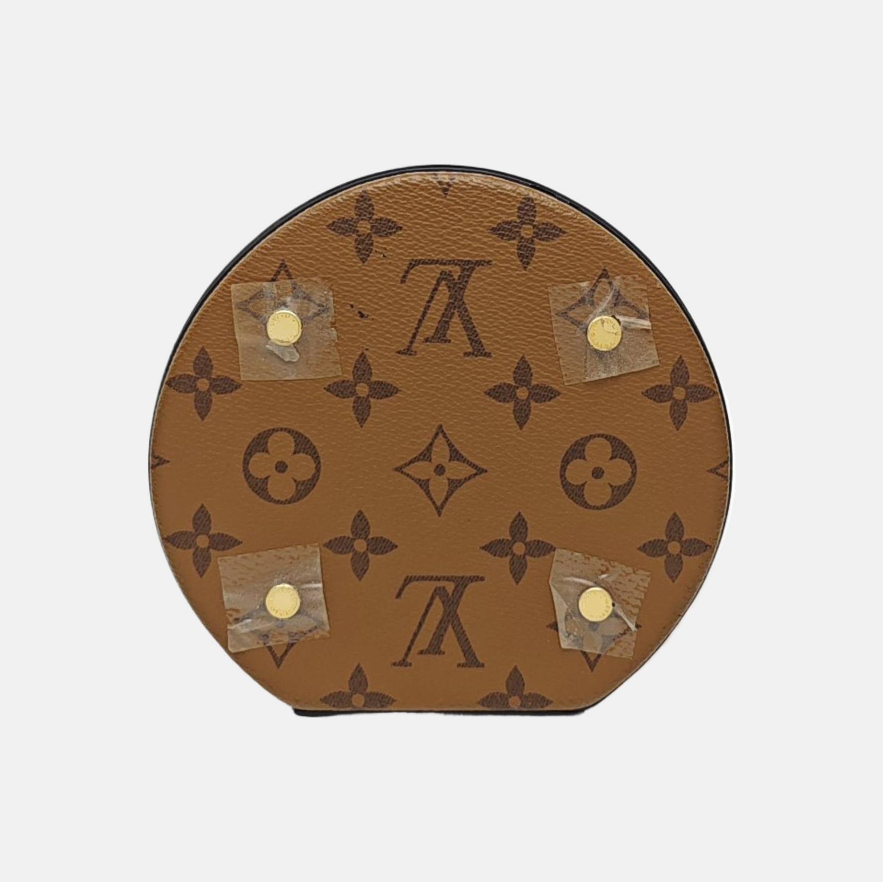 CANNES PM Monogram Coated Canvas Brown