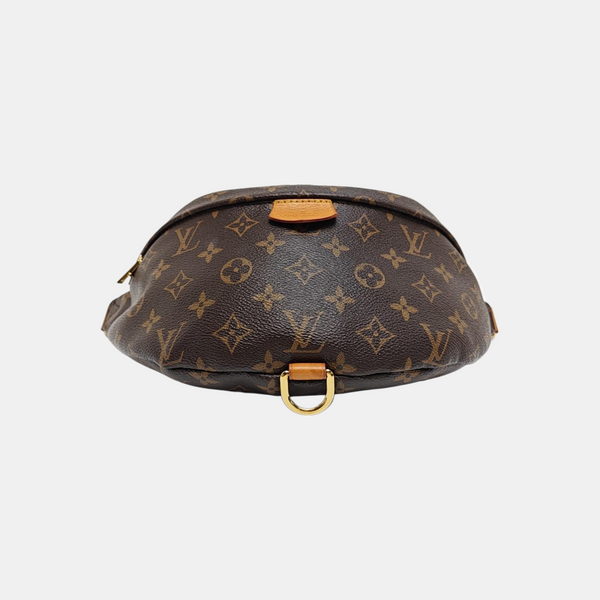 BUMBAG Monogram Coated Canvas Brown