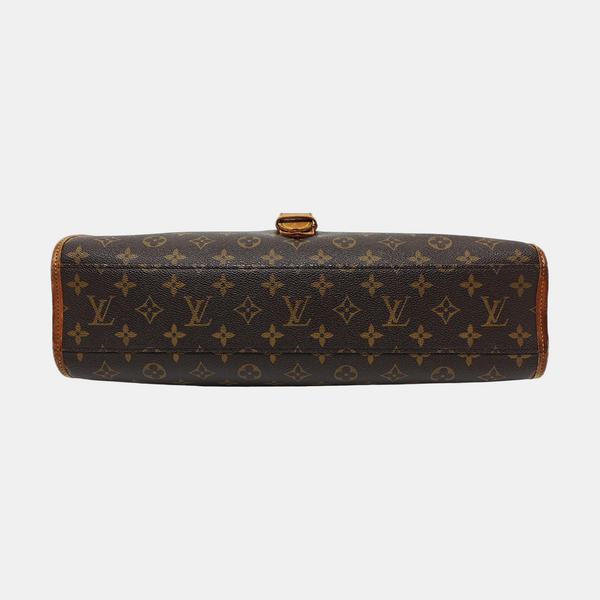 BEL AIR GM Monogram Coated Canvas Brown