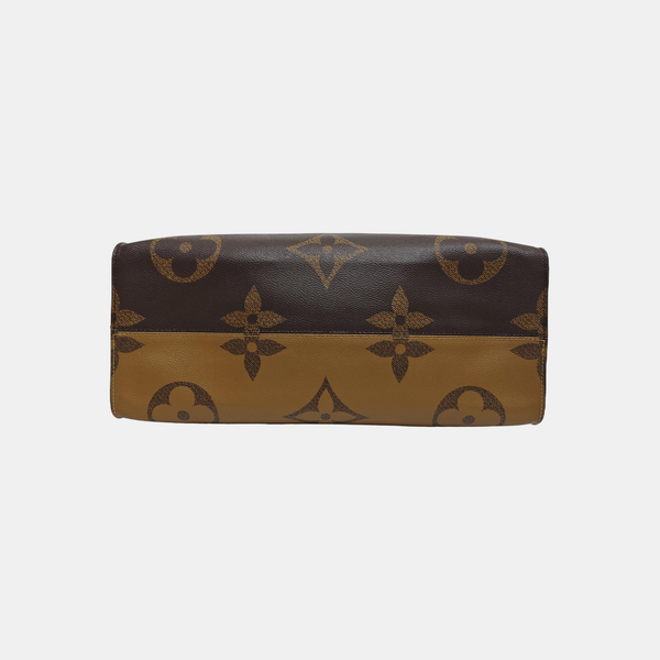 ONTHEGO GM Monogram Coated Canvas Brown
