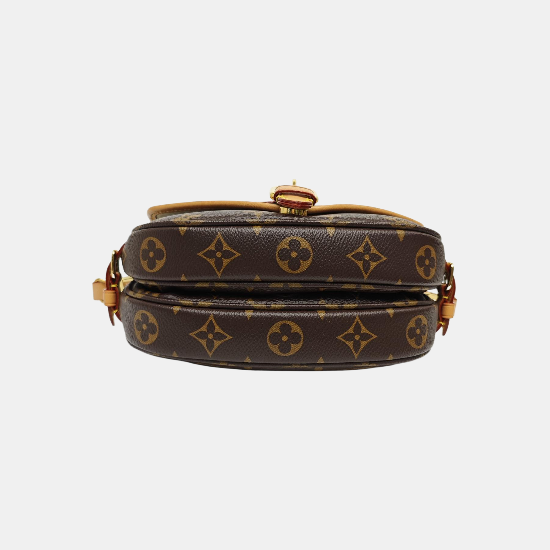 SAUMUR BB Monogram Coated Canvas Brown